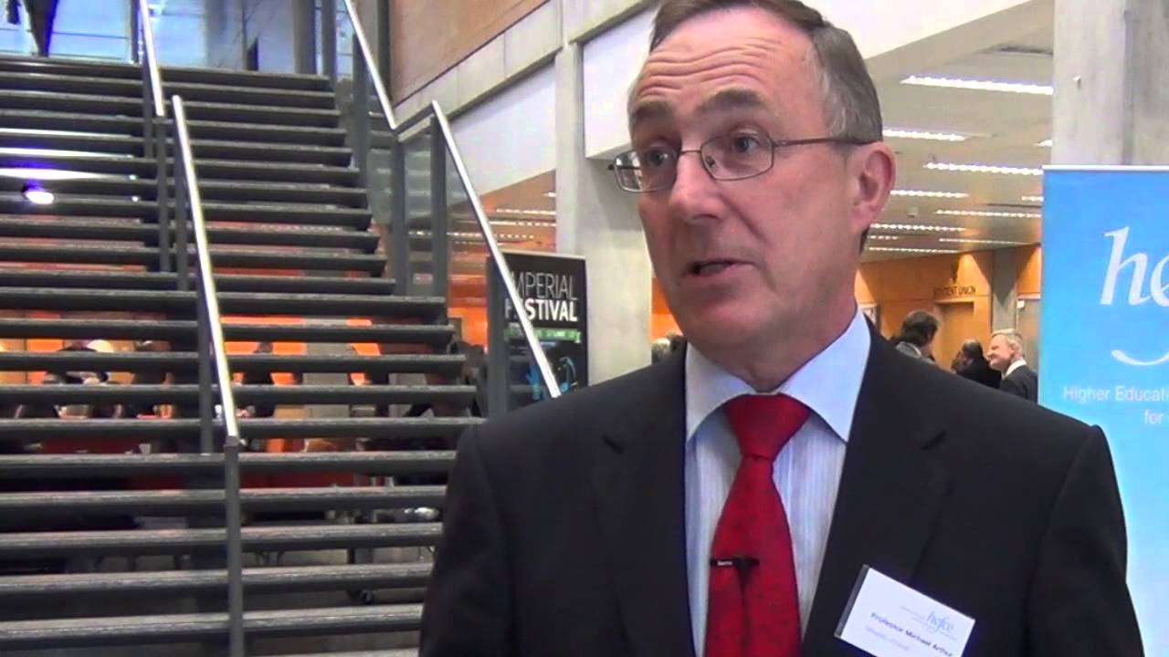 Michael Arthur from the University of Leeds at the HEFCE Annual Conference