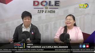 DOLE sa AFP Radio  May 7, 2024