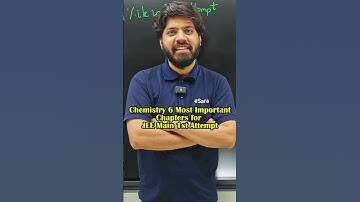 JEE 2025: 6 Most Important Chemistry Chapters to Get 99%ile | IIT Motivation #jeemains #esaral #jee