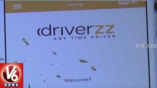 Driverzz App Introduced in Hyderabad | Driver Booking At Any Time | V6 News screenshot 3