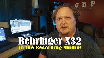 Using the Behringer X32 in the Studio