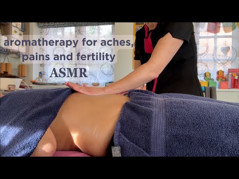Whole Body Aromatherapy Massage for Fertility, Aches and Pains | Unintentional ASMR Real Person