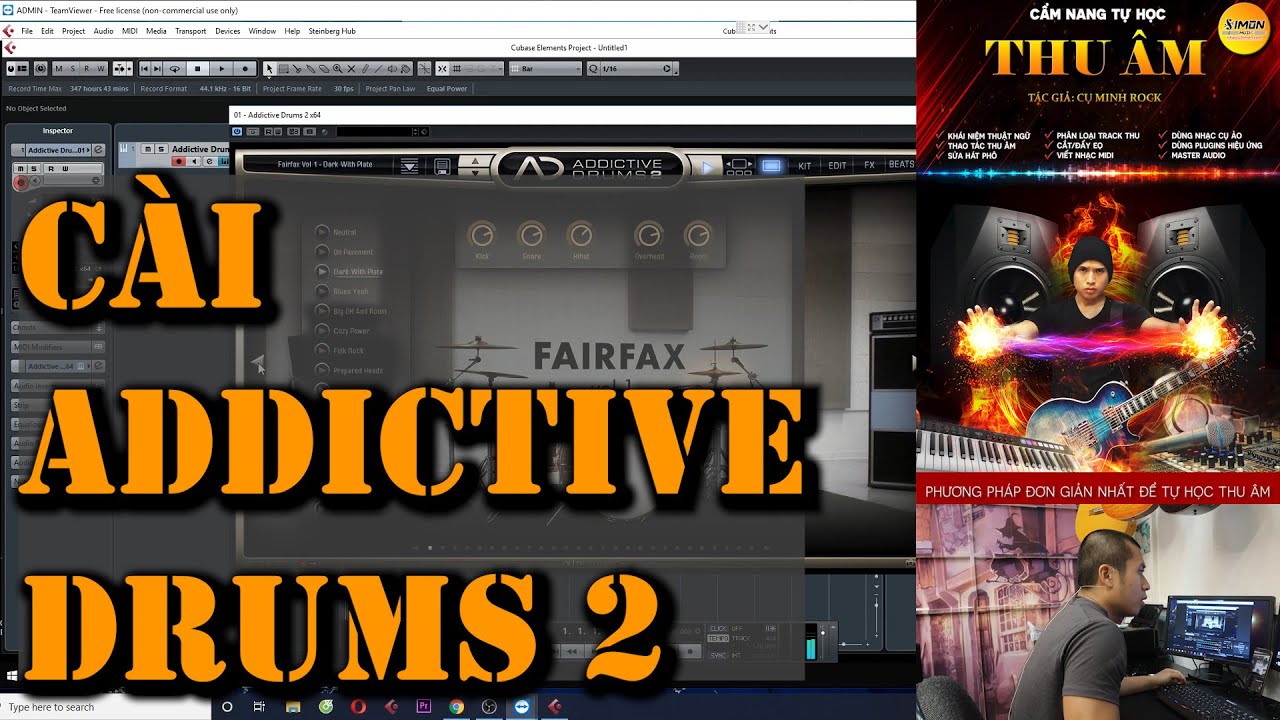 Hướng dẫn | Cài Addictive Drums 2 | CỤ MINH ROCK - YouTube
