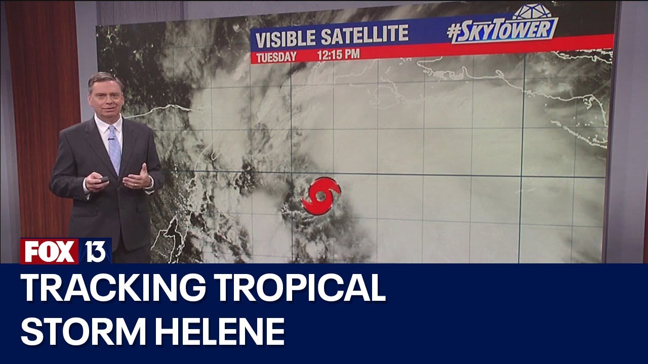 Tropical Storm Helene forms; Florida on alert - YouTube