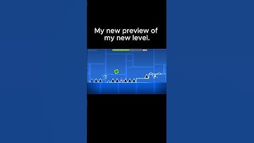 My new preview of my level. #geometrydash #custom #customlevel #gd #gaming #customlayout