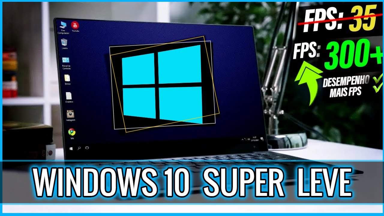 Windows 10 Super | Consumindo 500 Megas De Ram | Versão Ultra Leve🔥 ...