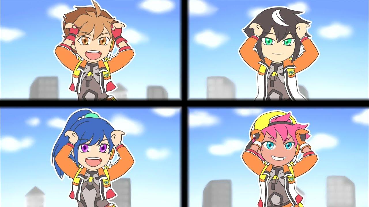 [機甲英雄 機鬥勇者]焦糖舞 (Hero of Robots Caramelldansen) YouTube