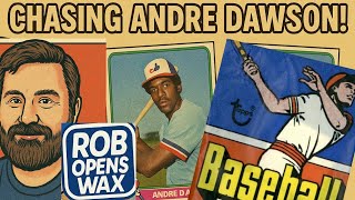 Chasing Andre Dawson! First Pack From a 1977 Topps Wax Box