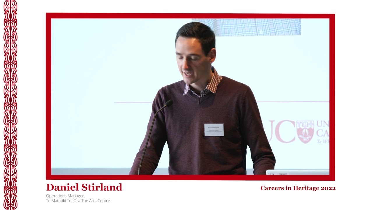 Careers in Heritage | Guest speaker: Daniel Stirland
