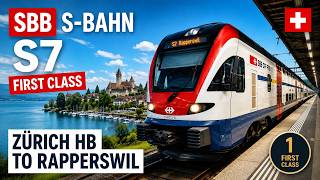 Is This Switzerland s Best Commuter Train SBB S-Bahn S7 First Class