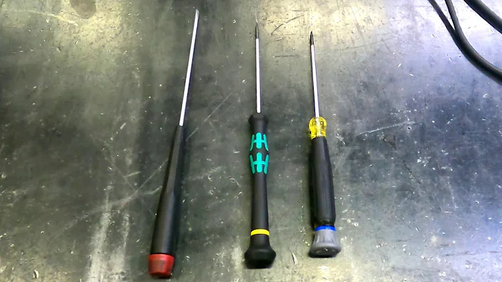 2.5mm Screwdrivers Wiha VS Wera VS Klein