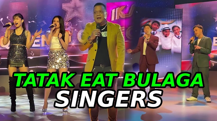 Tatak Eat Bulaga Singers: Mitoy Yonting × Singing Queens × Broadway Boys | TVJ TV5 Dabarkads | IK