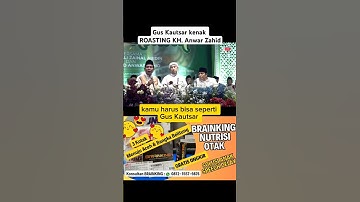 KH. Anwar Zahid, Habib Zaenal Abidin ROASTING Gus Kautsar di pondok Ploso