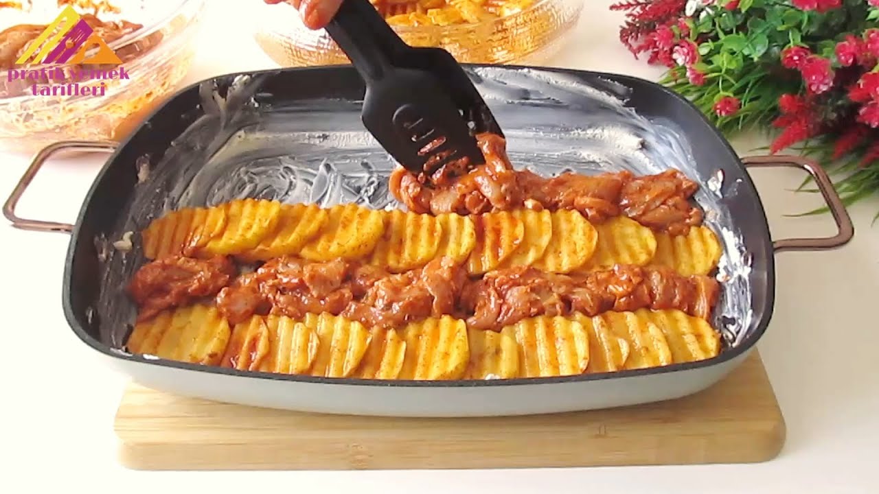 PATATES ve Tavuk Eti varsa Bu Tarifi Mutlaka Deneyin❗LEZZETİ Garanti Ana Yemek????Herkes Hayran Kalacak PATATES ve Tavuk Eti varsa Bu Tarifi Mutlaka Deneyin❗LEZZETİ Garanti Ana Yemek????Herkes Hayran Kalacak