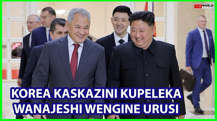 KIM JONGUN AMPA PUTIN WANAJESHI WENGINE KWAAJILI YA KAZI MAALUM