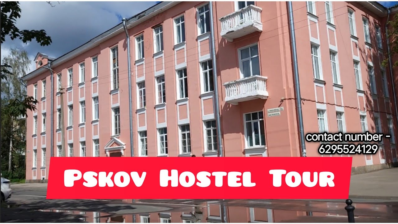Hostel Tour ( Pskov State University ) Room Tour , Kitchen, Shower Room And Etc