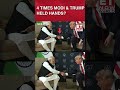 Several Times Modi & Donald Trump Held Hands During Bilateral Meet At G7 Summit #shorts #india #us