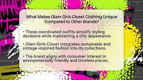 What Makes Glam Girls Closet Clothing Unique Compared to Other Brands? - Glam Girl's Closet