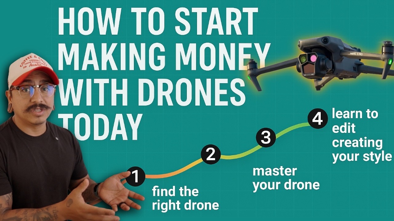 How to Make Money with Drones in 2025 | 5 Steps to Start Your Drone Business