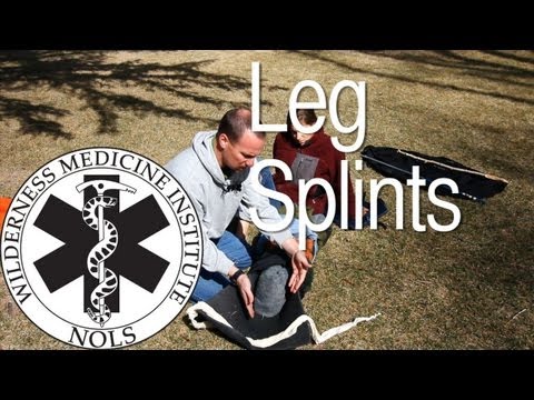 Wilderness Medicine | Leg Splints