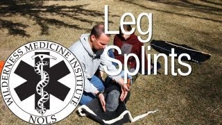 Wilderness Medicine | Leg Splints