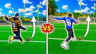 YOBOY PIZZA CHALLENGED ME TO $1000 A FIELD GOAL CHALLENGE!!! (CRAZY ENDING)