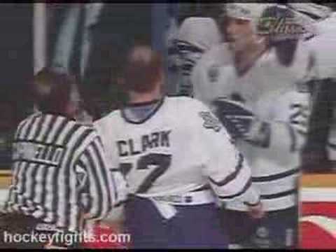 Throwback: McSorley lays out Gilmour; Clark comes to his rescue