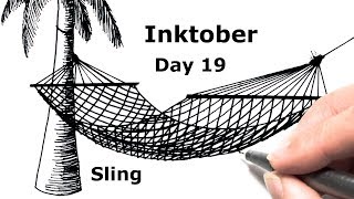šµ Sling - Inktober Ink Art Challenge 2019 Day 19 Speed Drawing šµ Sling - Inktober Ink Art Challenge 2019 Day 19 Speed Drawing