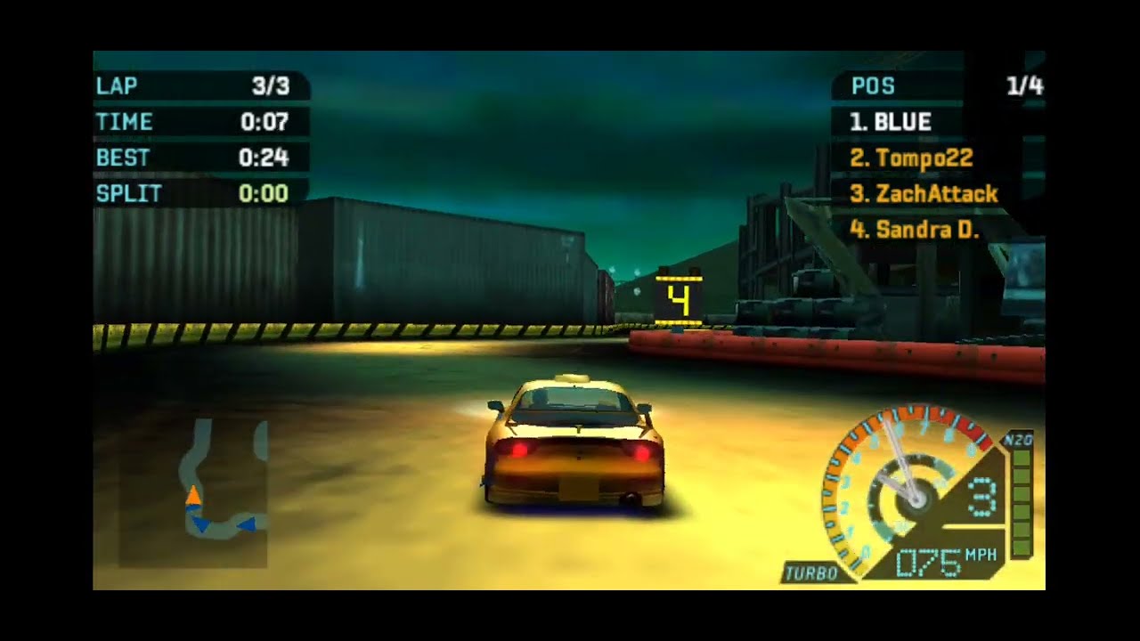 Need for Speed Underground Rivals PSP Gameplay HD 