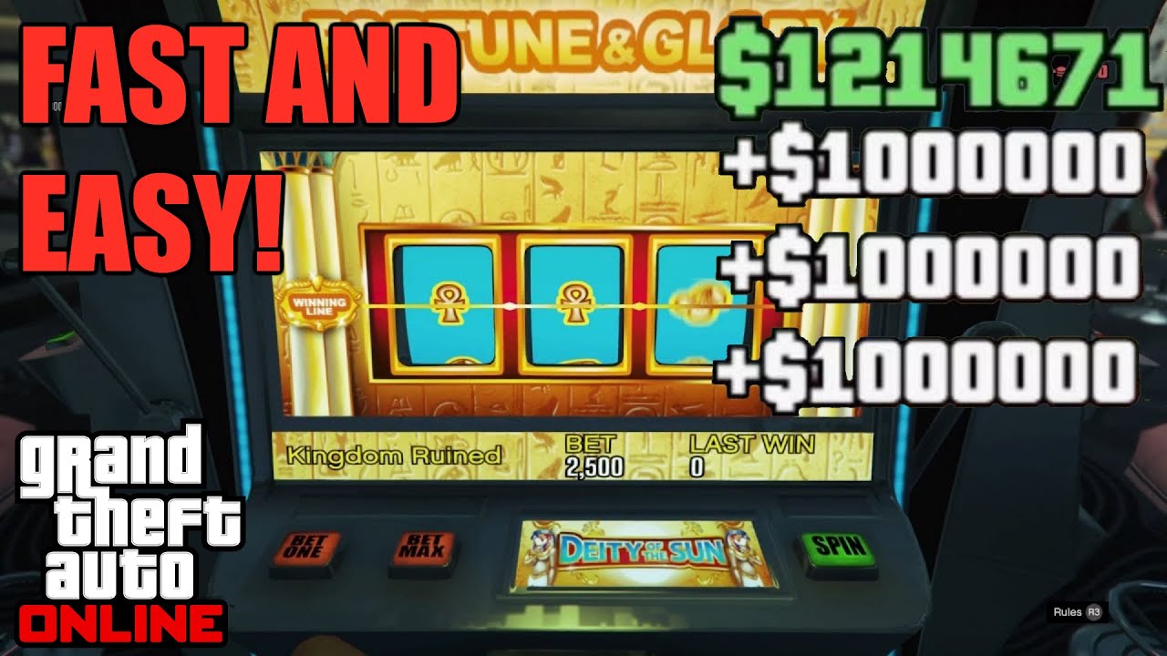*NEW* GTA MONEY GLITCH WORKS 2022 WIN CASINO SLOT MACHINE JACKPOT EVERY