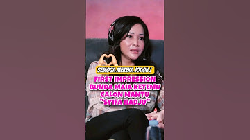 Tanggapan Bunda Maia Tentang Pacar Elrumi, Syifa Hadju⁉️ #fyp #podcast