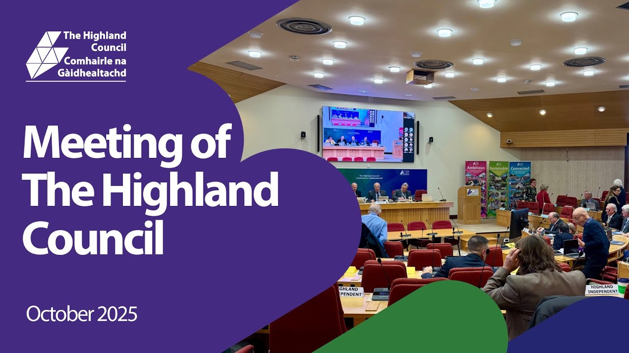 Meeting of The Highland Council - October 2025