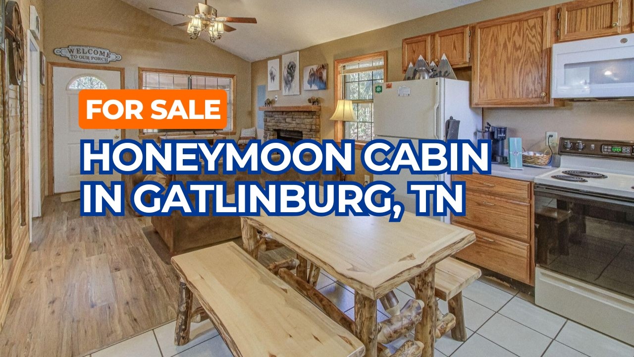 For Sale Honeymoon Cabin in Gatlinburg Tennessee in Smoky Mountains