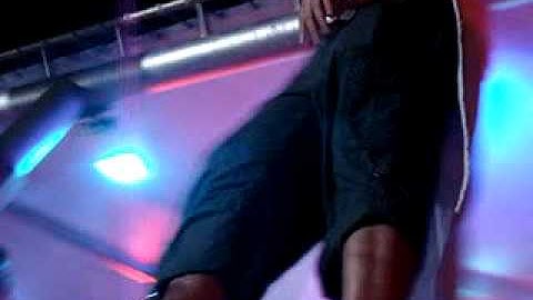 Jordan Knight swinging and singing Click Click Click NKOTB Cruise 2009