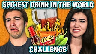 SPICIEST DRINK IN THE WORLD CHALLENGE! (ft. React Cast) | Challenge Chalice