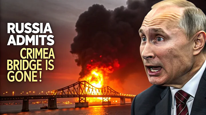 RUSSIA ADMITS: Crimea Bridge Is Completely Destroyed After Massive Blast!