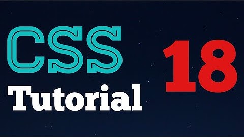 CSS tutorial for beginners -18- The box model 2