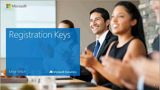 Celebrity Registration Keys Setup - Dynamics SL 2011 SP2 Profile