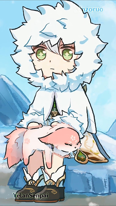 Everyone Protects Nahida From Cold At Dragonspine [ Genshin Impact Comic ]