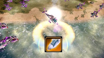 C&C Red Alert 3 - Testing Mantis Helicopter (Mod : RA3 Science)