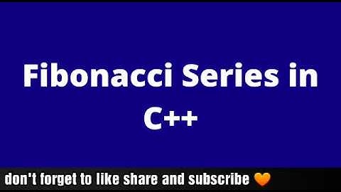 FIBONACCI SERIES IN C++ WITH OR WITHOUT Using recursion with output