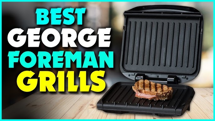 George Foreman 25800 Fit Grill - Small Health Grill Black