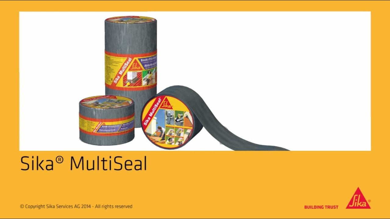 SIKA - Bande étanchéité SIKA MULTISEAL gris 200mm rouleau de 10m Réf: 3734