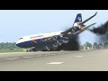 Worst Planes Emergency Landing Ever | XP11