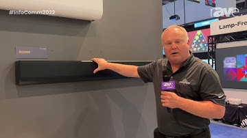 InfoComm 2022: Draper Features Its Acumen Surface-Mount, Motorized Projection Screens