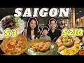 Delicious foods in saigon  ho chi minh city  cheap to expensive meals we ate  vlog