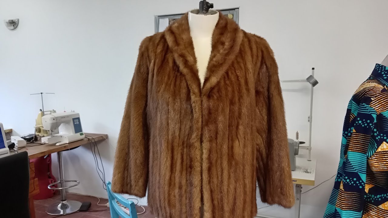 Altering a fur jacket 