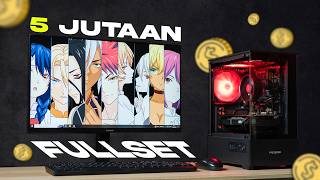 Rakit PC Gaming Fullset Dengan Monitor 144Hz Cuman 5 Jutaan aja | Rakit PC EPS 37