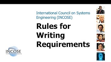 #6 INCOSE Rules for Writing Requirements