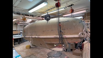 29 July 2023 More strenghtening the aft inside